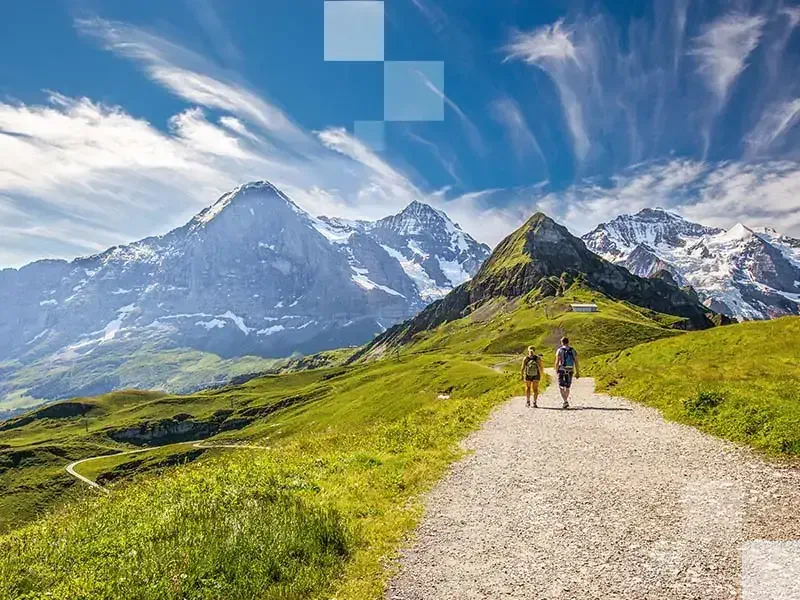 Who would say no to hiking when you get this view?