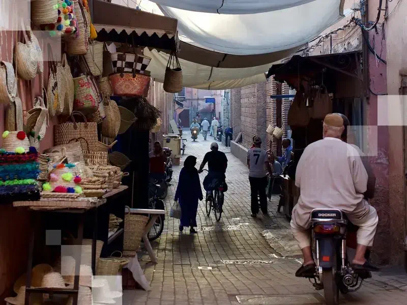 While cooler than the summer months, Marrakesh is still hot in September