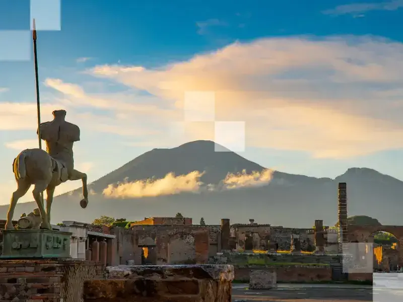 Mt. Vesuvius and Pompeii