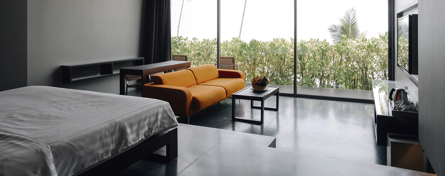 Hotel costs per square metre
