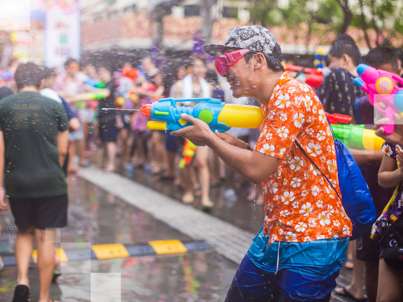 Pro tip: If you’re travelling to Bangkok during Songkran, prepare to get wet