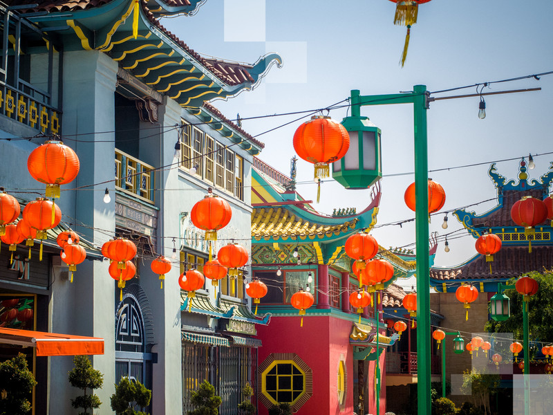 Enjoy the sights, sounds, and smells of L.A.'s Chinatown.