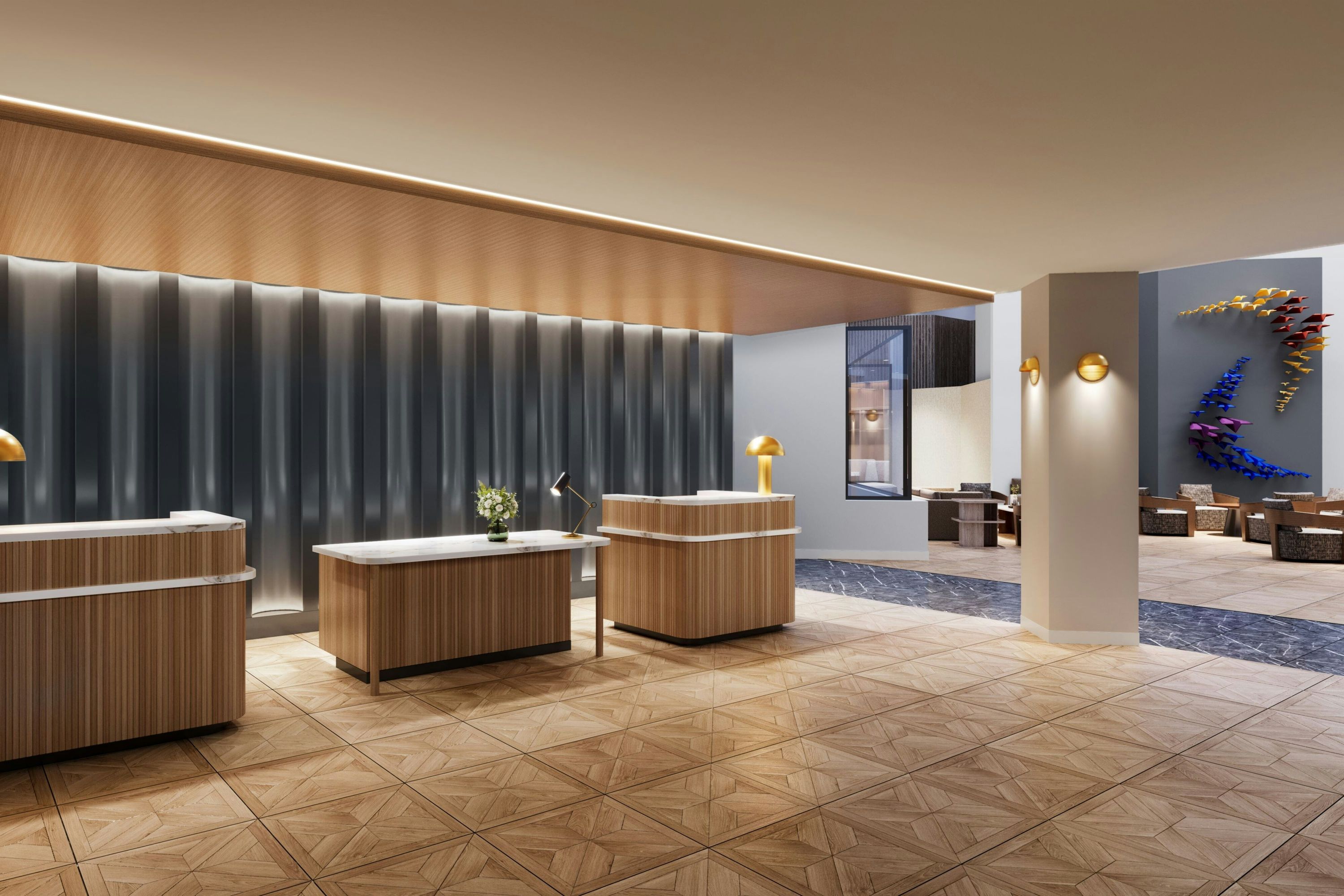 Front desk