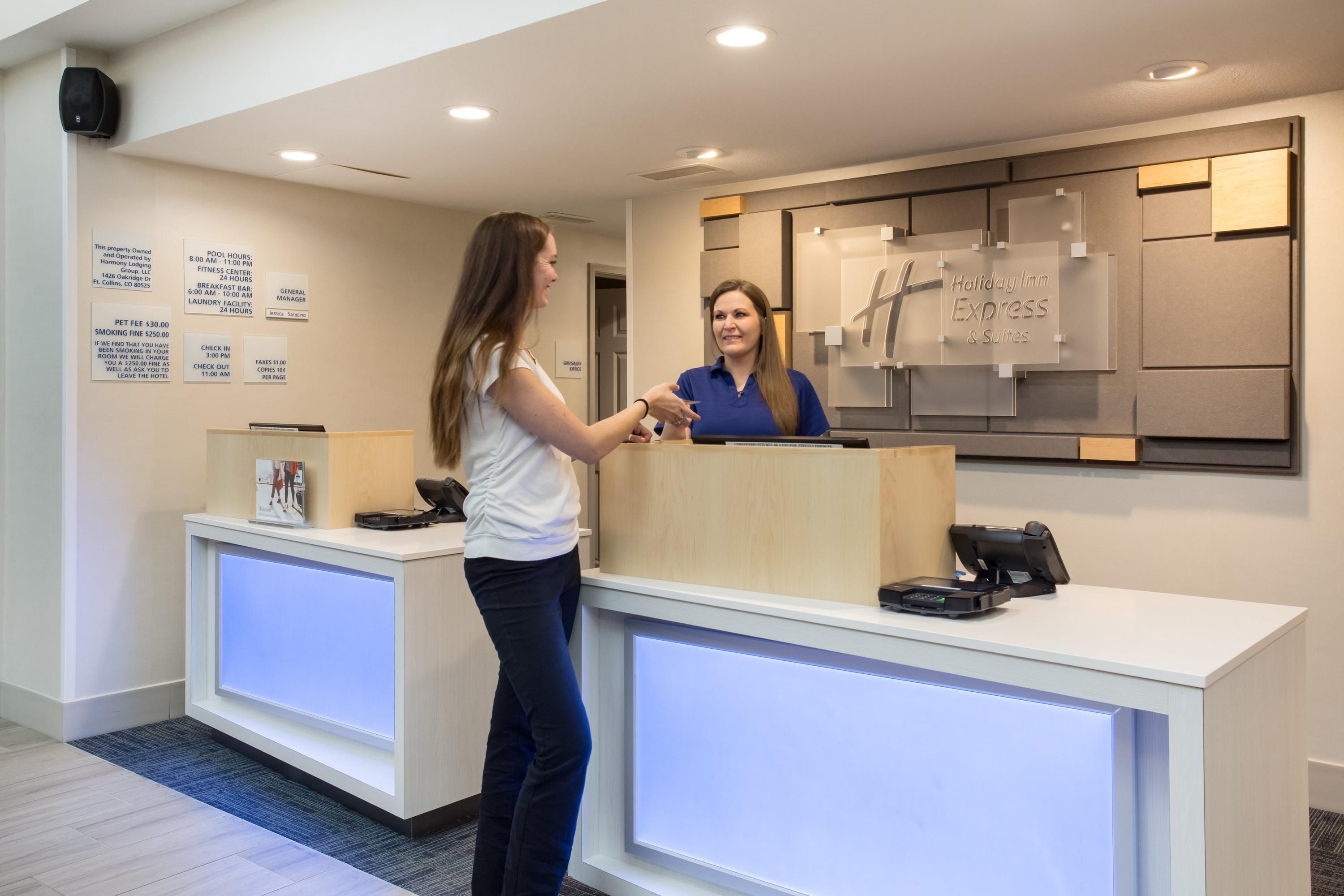 Front desk